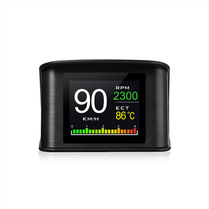 P10 Hud Head up Display Digital Car Computer Auto ECU Film Gauge Medidor de velocidad Monitor electrónico OBD 2 Herramienta de diagnóstico - Product Image 1