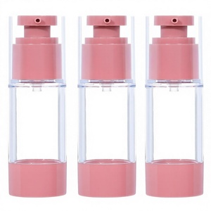 Flacons pompe sans air en verre de 30 ml (1 oz) rechargeables, étanches, pour voyages, cosmétiques, soins de la peau, parfums, huiles essentielles - Product Image 1