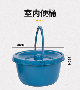<b>Dropshipping</b> Shopify Aluminum Alloy Foldable Commode Wheelchair With Wheels Elderly Pregnant Mobile Toilet - Product Image 5