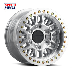 ล้อแม็กซ์อะลูมิเนียมแบบ Beadlock ขนาด 17x9J 18x9J สำหรับรถบรรทุก ขอบ 6x139.7 8x170 สำหรับรถแข่ง Drag Racing Jeep Wrangler F-150 Toyota GMC Ram 2500 - Product Image 1