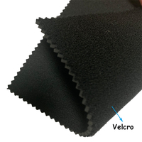 Feuille de néoprène double doublure en nylon noir de 3 mm - SBR peau lisse ou tissu d'un côté de 1 mm à 40 mm ou selon vos besoins CN;GUA Vastop