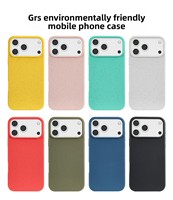 Coque de téléphone souple en TPU de qualité supérieure, certifiée GRS, écologique, biodégradable, antichoc, motif animal rayé, couverture intégrale pour 17