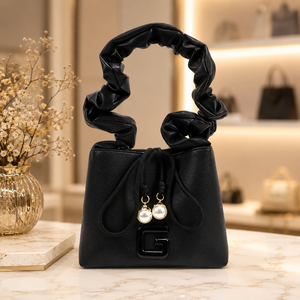<b>Small</b> Women's Trend Elegant PU Zipper Crossbody <b>Bag</b> <b>Small</b> Party Tassel Polyester Shoulder <b>Bag</b> European Retro Style - Product Image 1