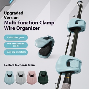 Đa chức năng nhựa Rod lưu trữ Organizer câu cá lure chủ và clip bè Rod bundling Fixer - Product Image 6