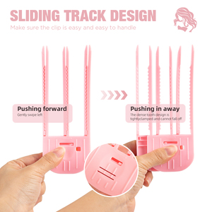 Herramientas de estilismo sin calor de Venta caliente, moldeador de viento, volumen de 3/6 dientes, elevación de raíz de cabello, Clip esponjoso, voluminizador de raíz de cabello, peine de elevación - Product Image 3