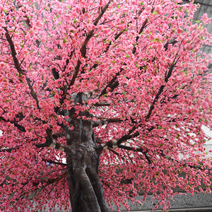 Árboles de flores de cerezo artificiales Árbol de flor de melocotón de cerezo japonés para decoración de bodas Árbol de flores - Product Image 3
