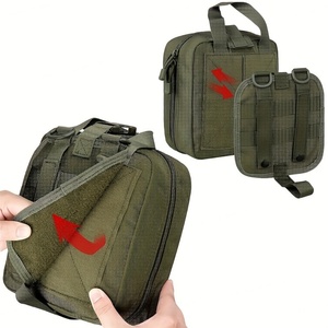 Tactical Molle EMT Quick Release Pouch Rip-Away IFAK <b>Medical</b> <b>Bag</b> Emergency Survival First Aid Kit for Outdoor Hiking Backpack - Product Image 4