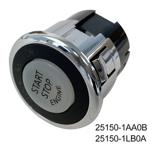 Yunnuo One Button Start Switch 25150-1AA0B For Nissan Teana Keyless Entry System <b>ABS</b> Material - Product Image 5
