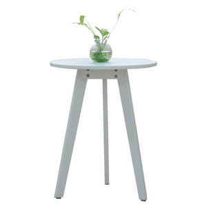 Table basse ronde en bois bon marché, style nordique, table basse ronde moderne, style moderne minimaliste, table à thé de designer moderne - Product Image 6