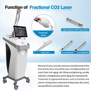 Láser fraccional de CO2 profesional de 60W y 10600nm para reafirmación facial y rejuvenecimiento de la piel, eliminación de estrías y cuidado corporal. - Product Image 4