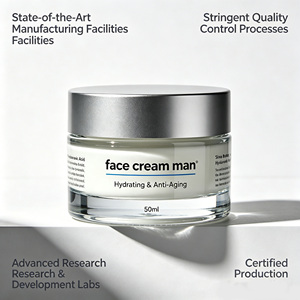 Crème hydratante pour le visage <span class=keywords><strong>homme</strong></span> |   Lotion hydratante quotidienne <span class=keywords><strong>anti</strong></span>-âge et régulatrice de sébum pour peaux sèches - Product Image 4