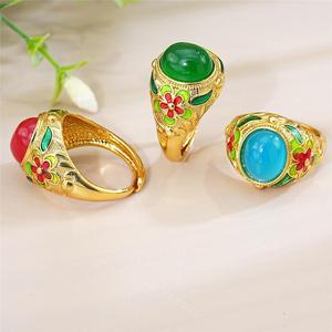 Bague de style peint vintage, design classique, accessoires unisexes pour un usage quotidien - Product Image 6