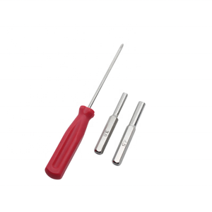 Juego de Destornilladores de Seguridad <span class=keywords><strong>Gamebit</strong></span>, Mango Antideslizante de PP Rojo, Kit de Destornilladores a Prueba de Manipulación para Reparación de Cartuchos de Consolas de Juegos Retro - Product Image 2