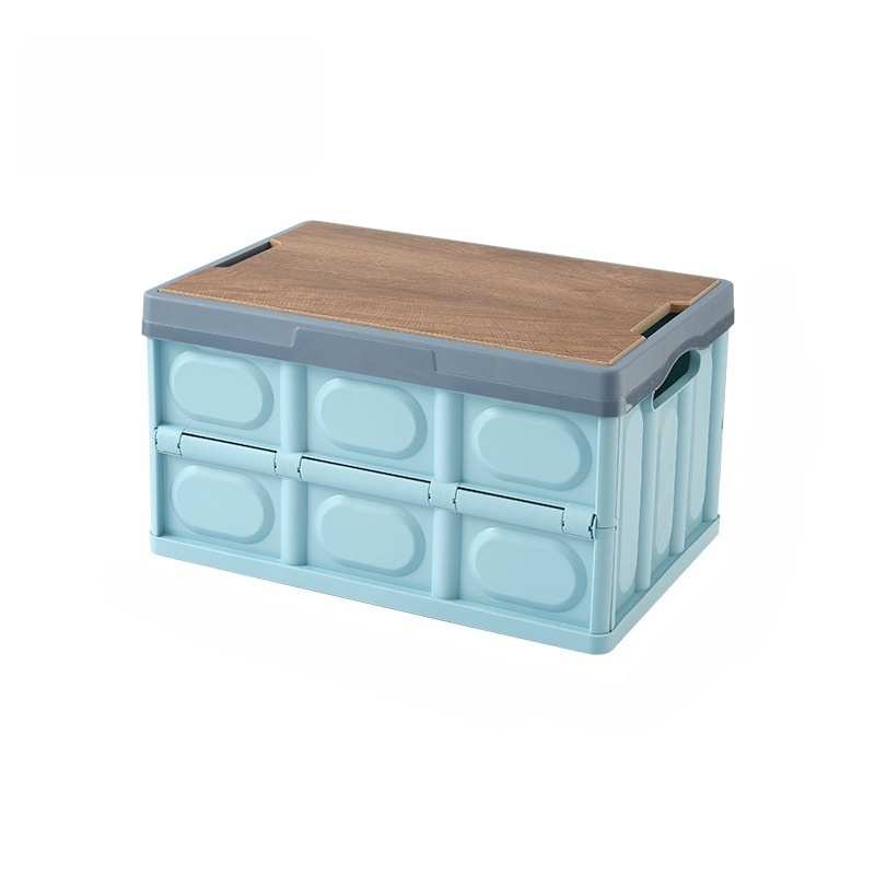 Coperchio in legno blu