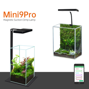 Mini9Pro RGB+UV <span class=keywords><strong>LED</strong></span> <span class=keywords><strong>Aquarium</strong></span> Clip on Light Full Spectrum Micro-Landscape Light Bluetooth APP pour <span class=keywords><strong>aquarium</strong></span> d'<span class=keywords><strong>eau</strong></span> <span class=keywords><strong>douce</strong></span> nano - Product Image 1