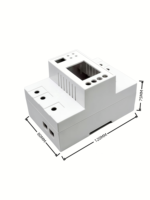 Boîte de jonction en plastique ABS étanche IP54, anti-poussière, pour projets de bricolage intérieurs et extérieurs, sécurité domestique