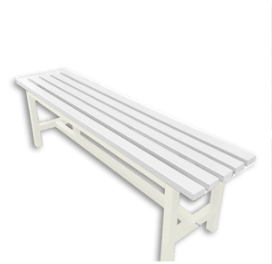 Banc en fer intérieur/extérieur de style moderne <span class=keywords><strong>pour</strong></span> église, salle de sport, centre commercial, hôpital, parc, jardin, <span class=keywords><strong>dressing</strong></span>, supermarché, métal durable - Product Image 4