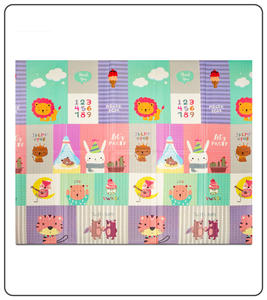 Tapis de <span class=keywords><strong>jeu</strong></span> pliable pour bébé Tapis en mousse pour enfants pour sol avec sac de voyage Tapis de <span class=keywords><strong>jeu</strong></span> pliables imperméables pour bébés - Product Image 5