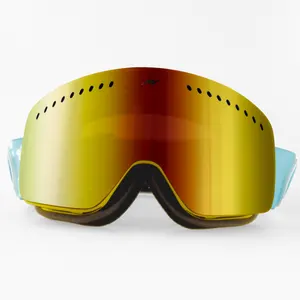 Kính Trượt Tuyết Googles Mặt Nạ Trượt Tuyết Chống Sương Mù Phân Cực UV400 Kính Râm Chống Gió Trượt Tuyết Trượt Tuyết Kính Trượt Tuyết Esquiar Nga