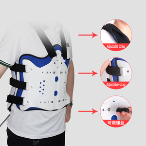 Attelle thoracolombaire réglable et pliable, orthèses médicales pour la compression de la colonne lombaire, fracture, rééducation - Product Image 5