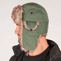 Gorro de Invierno Personalizado con Orejeras, Gorro de Aviador, Gorro Ruso de Invierno, Gorro de Piel Sintética con Hebilla para la Barbilla
