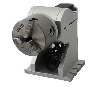 20w 30w 50w 70w 100w macchina per incisione di marcatura Laser in fibra per metallo con rotazione rotante ad anello