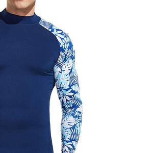 Camiseta Deportiva de Manga Larga para Hombre, de Secado Rápido, Anti-UV, Cómoda, de Alta Calidad, en Spandex/Poliéster, para Fitness, Venta al Por Mayor - Product Image 3