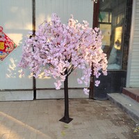 Arbre artificiel de cerisier pleureur résistant aux UV, toucher réaliste, couleur et taille personnalisables pour la décoration de la maison, de mariage, de Noël et du Nouvel An