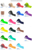 Meilleures ventes : Autres bandes de sport auto-adhésives, bandes de sport athlétiques non tissées, bandages cohésifs élastiques, bandages de maintien pour le football