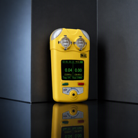 Détecteur de fuite de gaz industriel CH4 O2, type diffusion, batterie au lithium rechargeable pour l'inspection des installations pétrochimiques