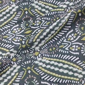 Chất Lượng Cao Tùy Chỉnh Batik In Kỹ Thuật Số Vải Tái Chế Polyester Căng Bông Trực Tiếp Từ Nhà Máy - Product Image 2