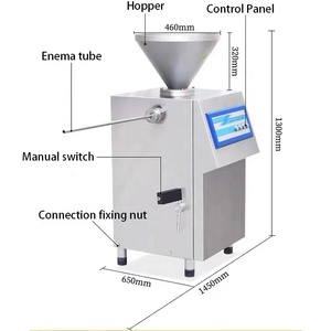 Mới Lớn Hình Chữ U Bán Tự Động Xúc Xích Cắt Máy Hotdog Và Cá Xúc Xích Máy Làm - Product Image 5