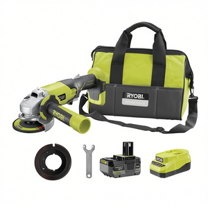 Kit de Amoladora Angular <span class=keywords><strong>Ryobi</strong></span> de 18 V y 115 mm, Incluye Batería de 4.0 Ah y Bolsa de Transporte - Product Image 2