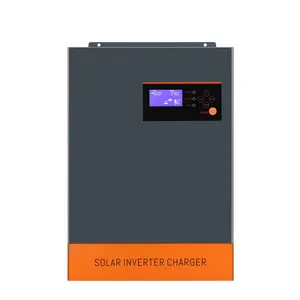 MPPT paralel invertör 5.5KW 5.5KVA 80A 48V üç fazlı hibrid güneş inverteri kapalı ızgara güneş invertör