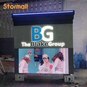 Factory Customized Waterproof High Durable <strong>Way</strong> Finding Letter LED Logo Signs Pylon <strong>Sign</strong> with Screen - Product Image 5