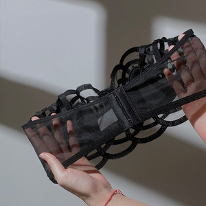 Factory Direct Sales Sexy Lingerie Thin Rabbit Ear Lace <b>Bra</b> <b>Transparent</b> <b>Bra</b> for Women - Product Image 4