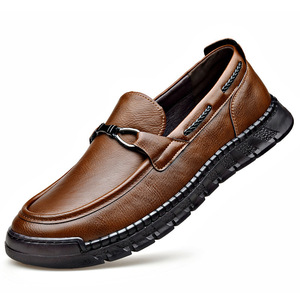 Mocassins pour hommes, tailles 45, 46, 47, 48, chaussures décontractées à enfiler, semelle en caoutchouc, talon bas, confortables pour le sport, fabriqués à Wenzhou - Product Image 5