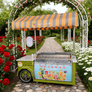 Camion de café mobile haut de gamme pour l'extérieur 2025, remorque alimentaire, chariot à glaces avec congélateur - Product Image 4