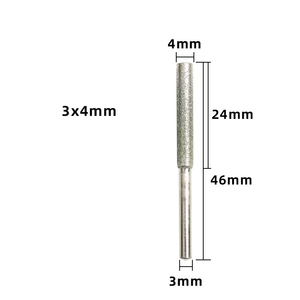 رأس شحذ الرخام والحجر الرخامي مجموعة نقاط جلوسية على شكل أسطوانة مخصصة حسب الطلب - Product Image 5