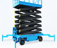 Lift Gunting Listrik 4-18m Skylift 6m 8m 10m 12m 14m Pengangkat Bergerak Perancah Lift Gunting Hidrolik Listrik