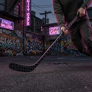 Bâton de hockey sur glace XYX SR 325g Elite League Grade 65"~71" 70~125Flex P28 High Kick 12K 100%C V Shaft - Product Image 1