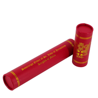 Mondon Wholesale Porte-tube décoré pour certificat de graduation avec logo estampé en or