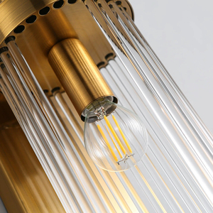 โคมไฟติดผนังคริสตัล LED สำหรับ Shopify แบบดรอปชิปปิ้ง โคมไฟติดผนังแก้วหรูหรา สำหรับห้องนอน ห้องนั่งเล่น วิลล่า โรงแรม - Product Image 6