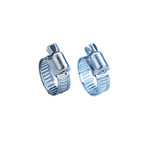 Made In Taiwan 12.7mm Bandwidth American Type <strong>rubber</strong> <strong>hose</strong> clamp - Product Image 1