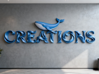 Letrero Luminoso de Acrílico y Metal con Retroiluminación LED 3D, Logotipo Iluminado para Tienda, Negocio, Oficina, Letreros para Exteriores