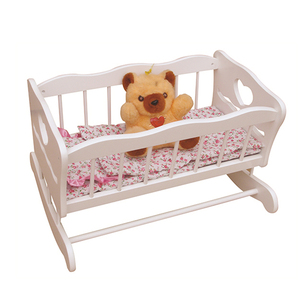 <span class=keywords><strong>Lit</strong></span> à bascule en <span class=keywords><strong>bois</strong></span> <span class=keywords><strong>blanc</strong></span> pour enfants-Matériau MDF - Product Image 1