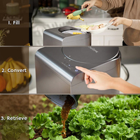 Machine de compostage des déchets alimentaires pour la cuisine à domicile, 2,5 L, intelligente, sans odeur, pour éliminer les déchets alimentaires
