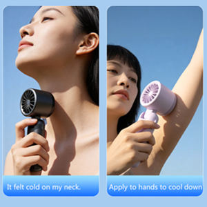 <span class=keywords><strong>2026</strong></span> नए छोटे अर्धचालक शीतलन प्रशंसक मजबूत हवा बर्फ का ठंडा प्रशंसक 7-ब्लेड मिनी पोर्टेबल इलेक्ट्रिक हैंडहेल्ड पंखे - Product Image 6