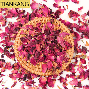 Fragrância Orgânica 100% Natural Comestível Pequeno Borgonha Rosa Flor Pétalas Biodegradável Casamento Confetti Pétalas para Vela Fazendo - Product Image 2