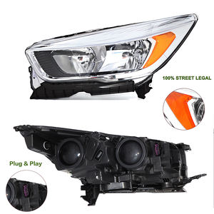 Phare avant de voiture halogène avec feux de jour à LED pour Ford Escape 2017 2018 2019 - Product Image 5